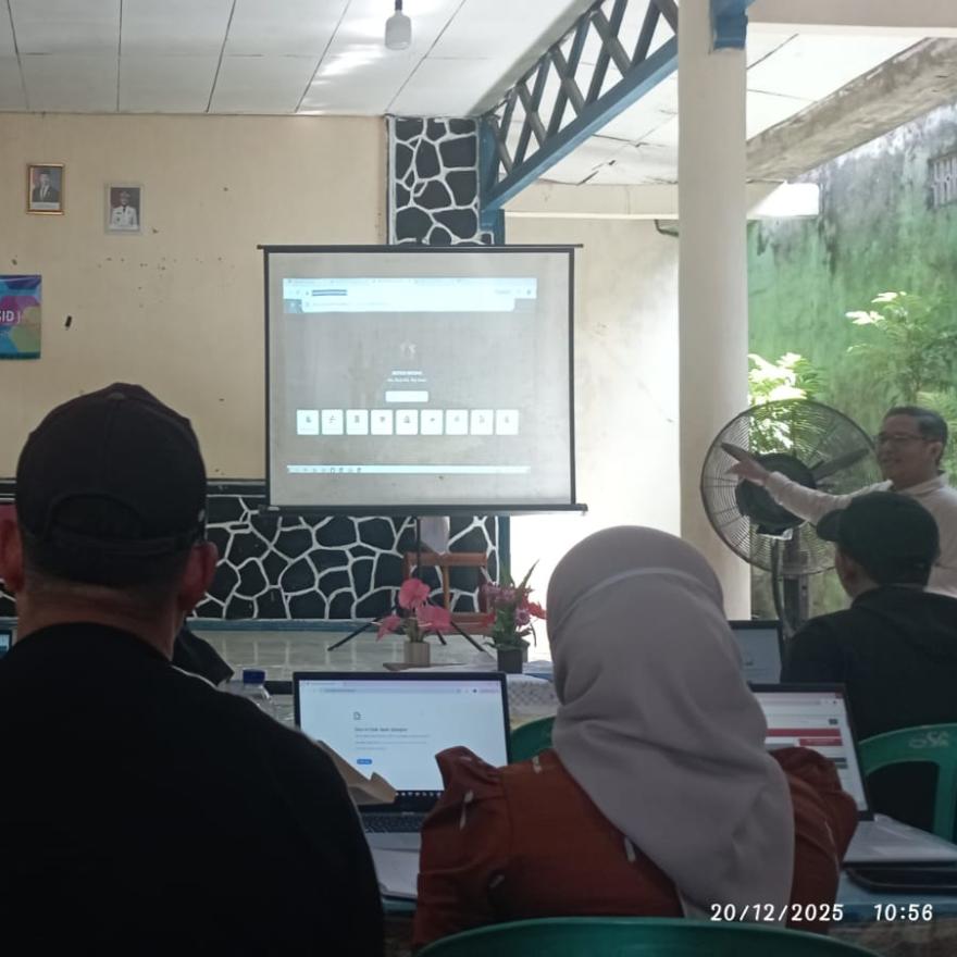 Pentingnya Era Digitalisasi 13 Kampung di Kecamatan Banjit, Ikuti Bimtek Sistem Informasi Desa 
